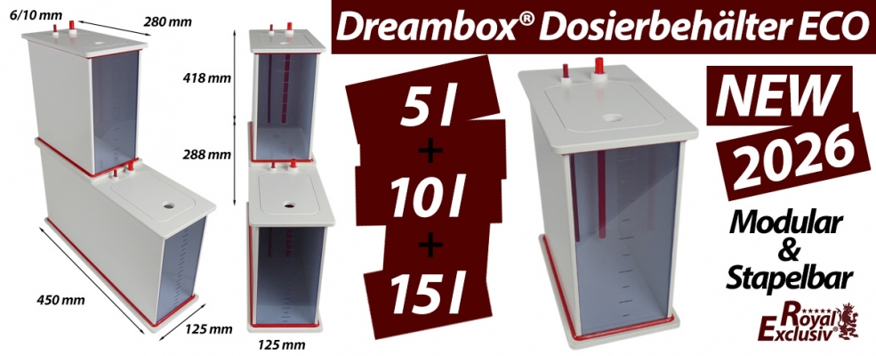 Dreambox® Dosiercontainer ECO