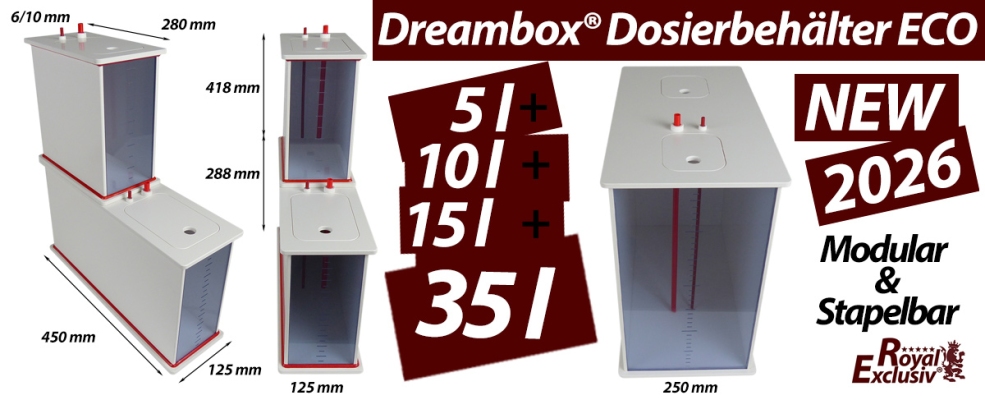Dreambox® Dosiercontainer ECO