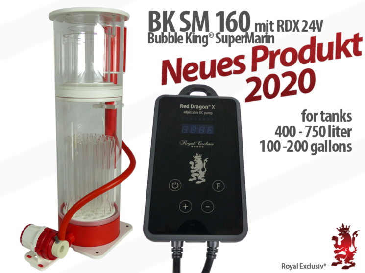 Royal Exclusiv Bubble King Supermarin 160 mit Red Dragon X