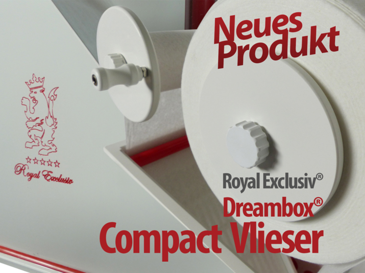 Royal Exclusiv Dreambox COMPACT Vlieser Vlies Roller