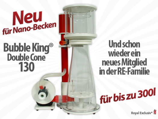 Royal Exclusiv Bubble King Double Cone 130 Eiweiß Abschäumer