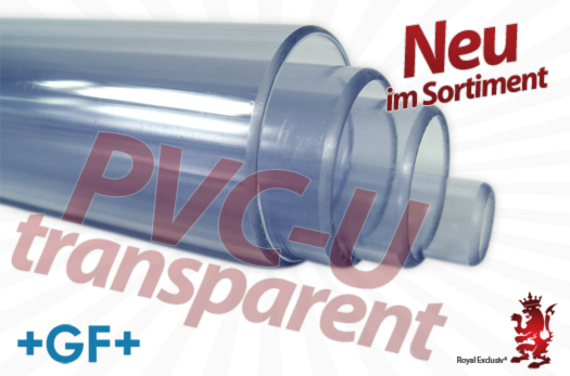 PVC U transparent klar