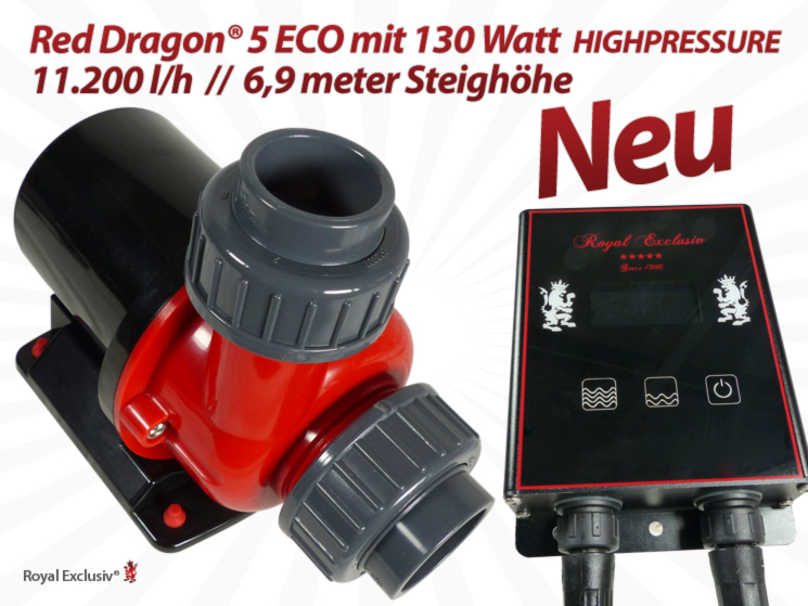 Royal Exclusiv Red Dragon 5 ECO pumpe 130W