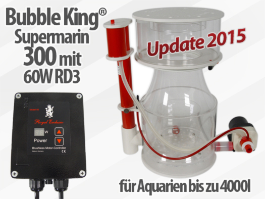 Royal Exclusiv Bubble King Supermarin 300 Version 2015 Abschäumer