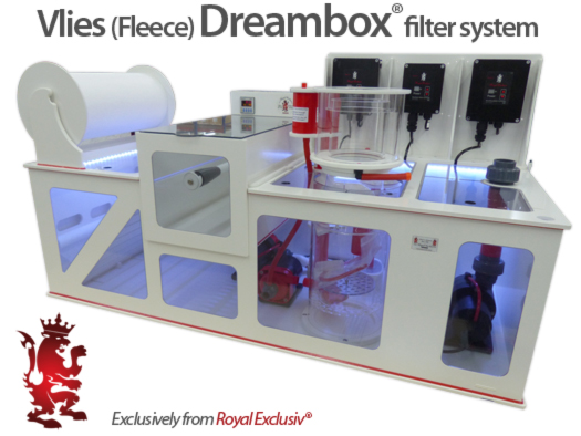 Vlies fleece Dreambox filter system Royal Exclusiv