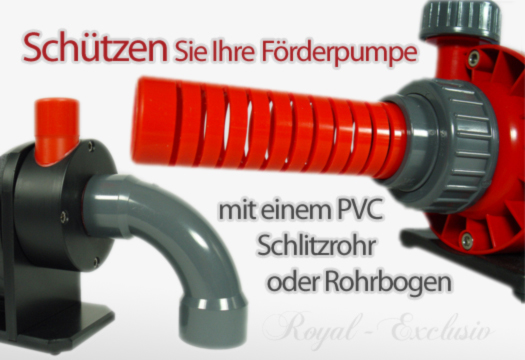 Pumpen Ansaug Schutz