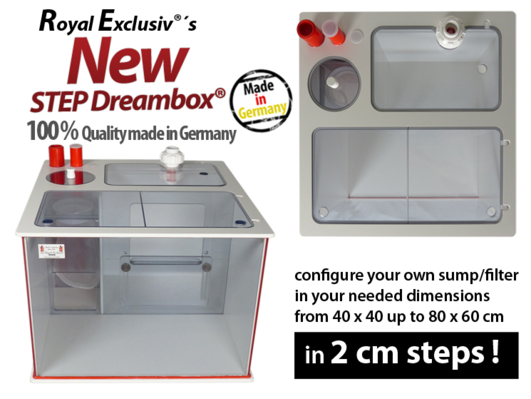 Royal Exclusiv STEP Dreambox filter system reefer reef sump