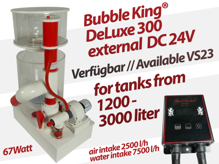 Royal Exclusiv Bubble King Deluxe 300 external DC 24V
