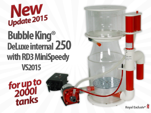 Royal Exclusiv Bubble King DeLuxe 250 internal 2015 skimmer
