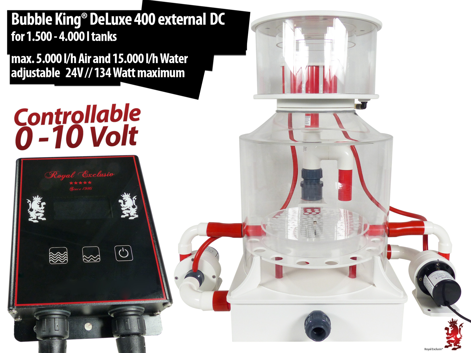 Royal Exclusiv Bubble King DeLuxe 400 extern 24V