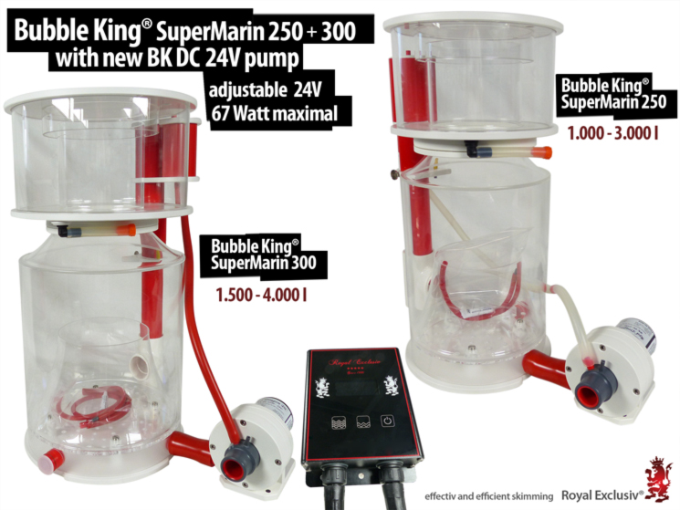 Royal Exclusiv Bubble King SuperMarin 250 und 300 BK DC 24V