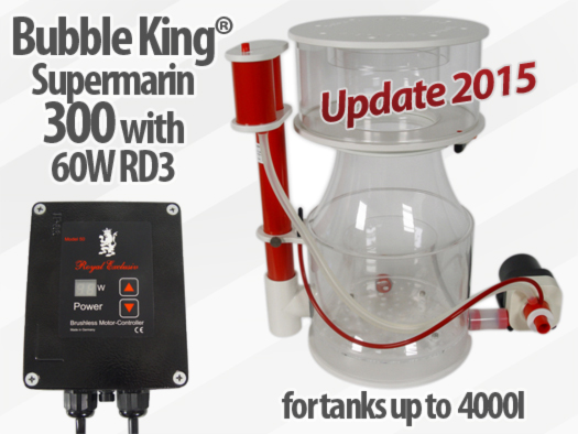Royal Exclusiv Bubble King Supermarin 300 Version 2015 skimmer