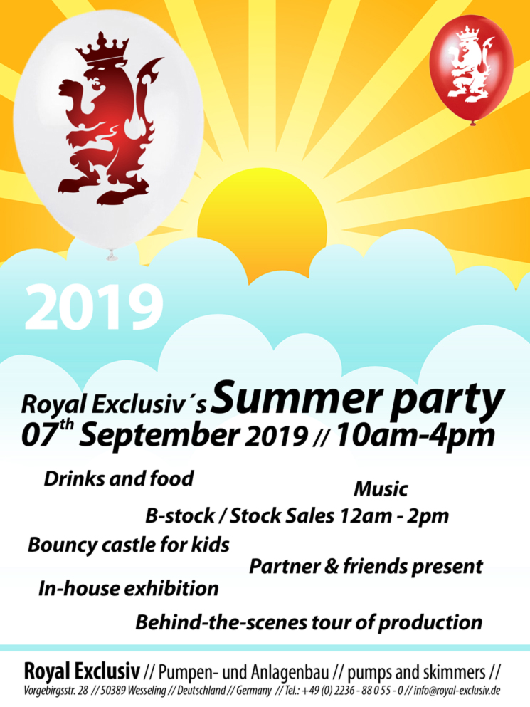 Royal Exclusiv Summer Party Sommerfest 2019