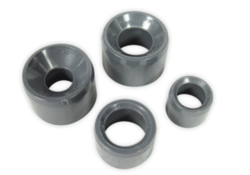 PVC Reduzierungen grau