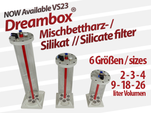 Mischbettharzfilter / - Silikatfilter