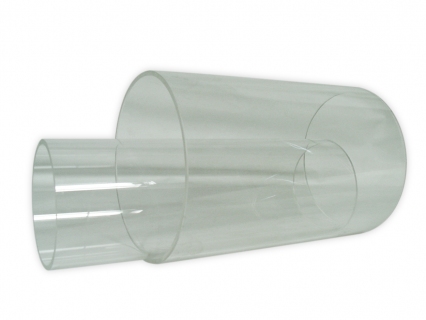 Plexiglas® Rohr, transparent je Meter Ø 80 mm