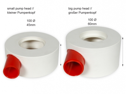 Pumpenkopf (klein) Bubble King® Supermarin 300 Slavepumpe