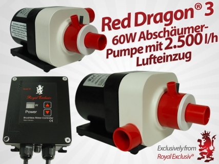 Red Dragon® 3 Mini Speedy 60 Watt 2500 l/h für BK DC