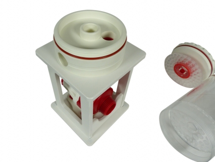 COMPACT Dreambox - Patronen - Medienfilter Ø 100mm 2.0 Liter Volumen mit Red Dragon® X 40 Watt / 3m³
