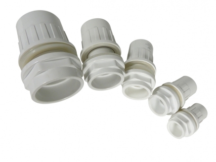 PVC Tankverschraubung Ø 25mm weiß