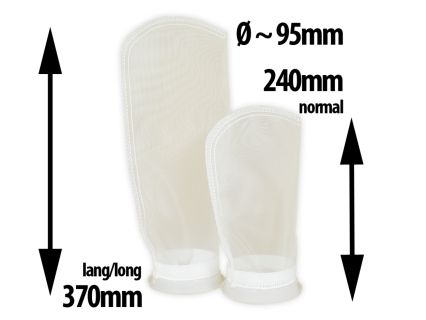 Filterbeutel // Filtersocken mit Körnung 200 µ
