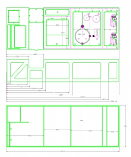 Vlies Dreambox - Filteranlage 3.1 mit Refugium 200 x 74 cm