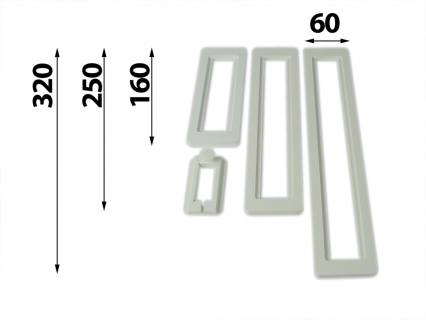 PVC Schiene zur Montage von AutoSwitch ON/OFF