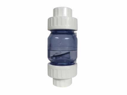 PVC Rückschlagventil Ø 63mm weiß PVC Rückschlagventil Ø 63mm weiß