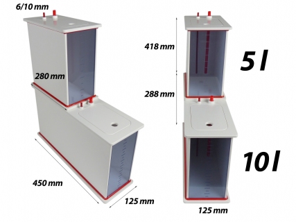 Dreambox - Dosierbehälter / Dosierstation 15 Liter Volumen ECO