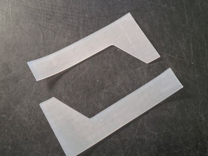 Horizontalwischer Ersatzlippen für AQUADRIVER® SkimClean automatischer Abschäumer - Topfreiniger - Silikon Wischlippen Horizontalwischer