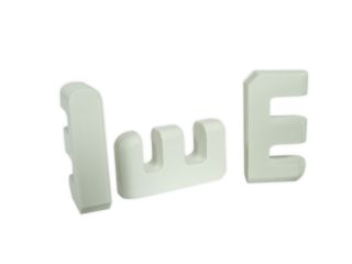 Dreambox - Kabelhalter - 2fach 3er Set -lange Fräsung-