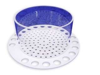 Lochplatte PVC 160/92 Bubble King® Double Cone 180