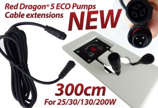 Verlängerungskabel für Bubble King® DC 24V Abschäumerpumpen 67W