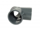 PVC Y-Stück Ø 50mm grau