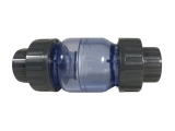 PVC Rückschlagventil Ø 32mm grau