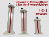 Dreambox Mischbettharzfilter / Silikatfilter Ø 100mm 2 - 3 - 4 Liter Volumen