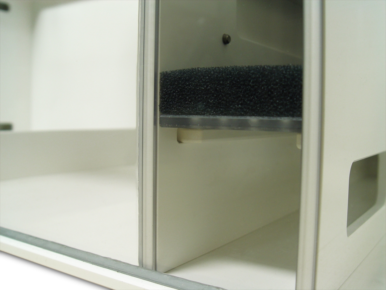 Schaumstoff-Einsatz für Entgasungskammer