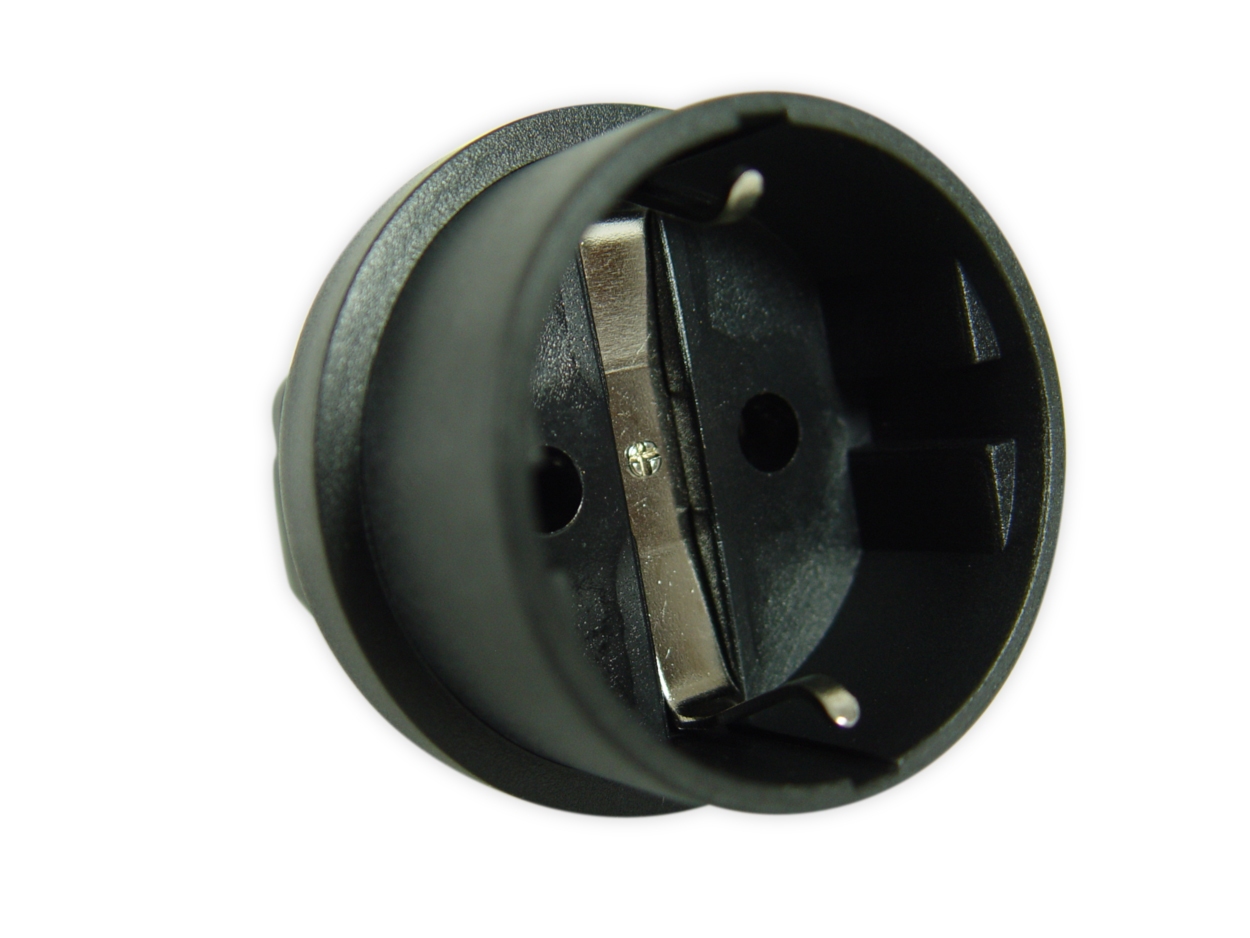 Netzadapter - US Stecker auf Schutzkontakt Buchse