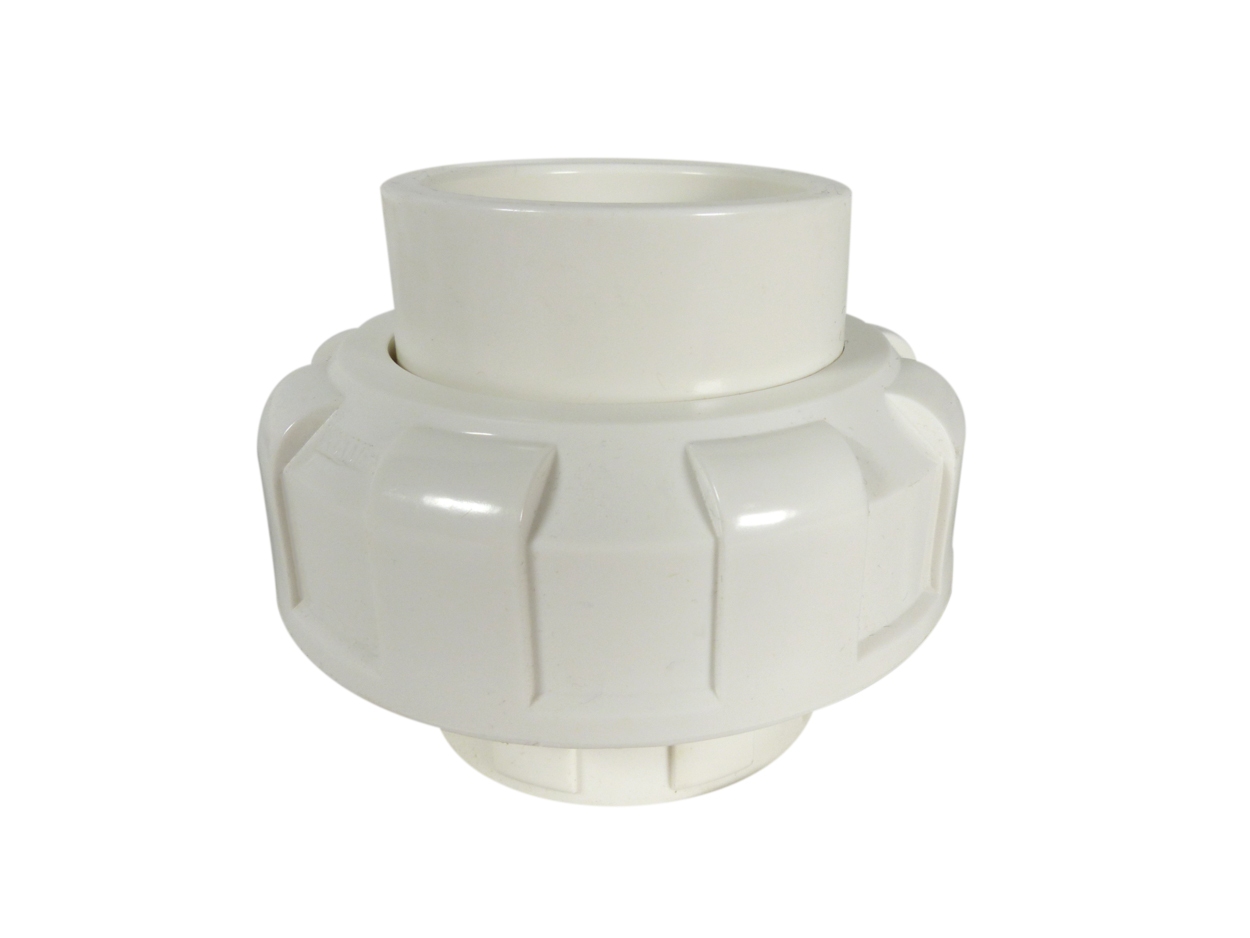 Verschraubung komplett Ø 40 mm weiß