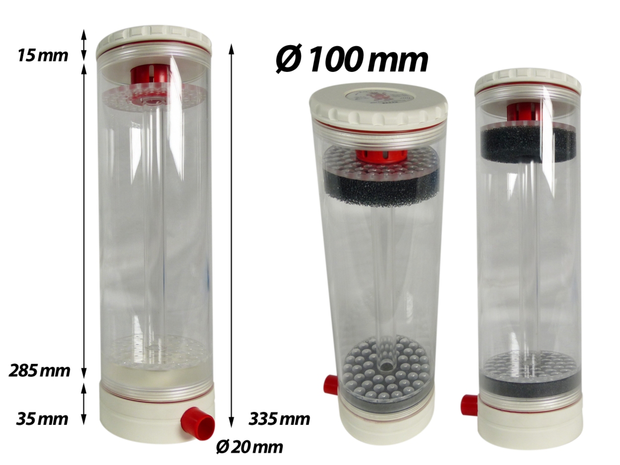 Dreambox - Patronen - Medienfilter Ø 100mm EINFACH 2.0 Liter Volumen SpaceSaver