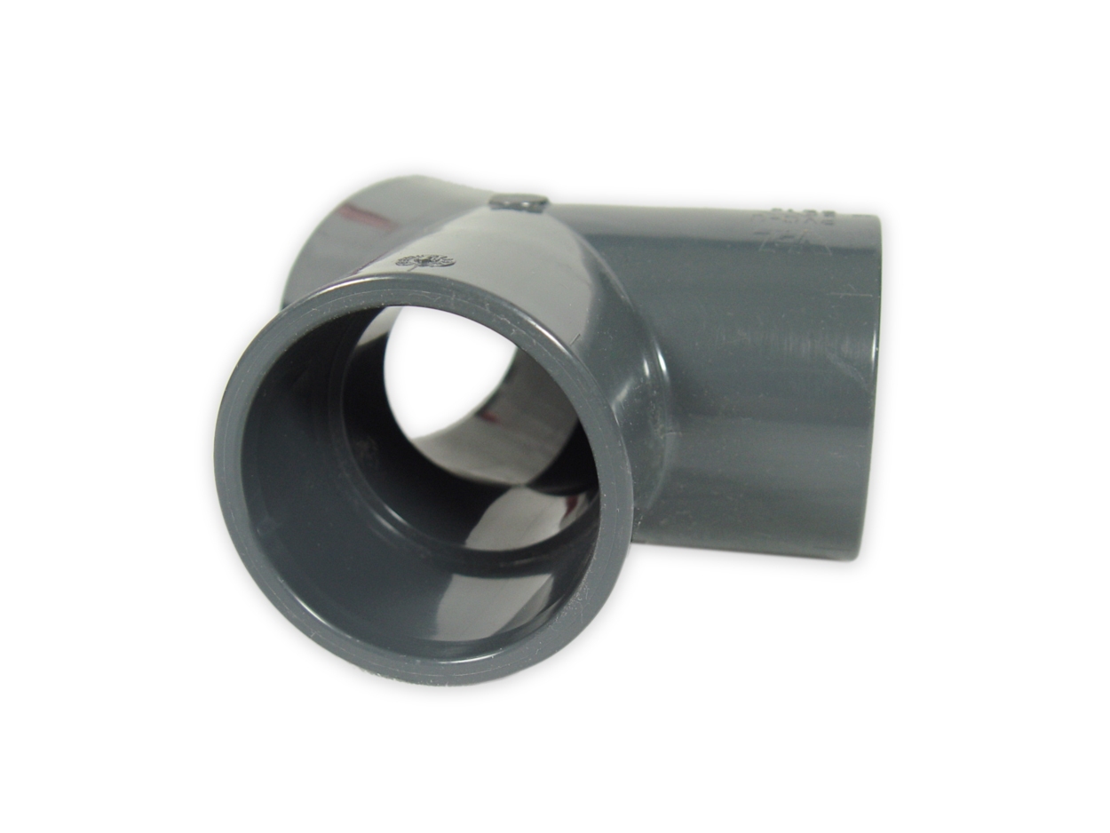 PVC Y-Stück Ø 63mm grau
