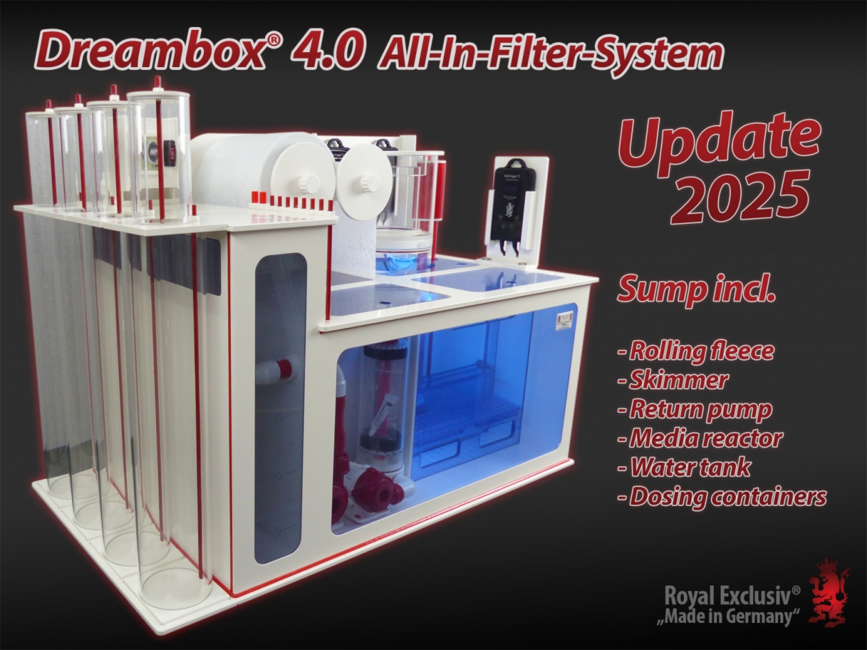 ALL-IN Vlies Dreambox 4.0 - Filteranlage bis zu 1000l Aquarien