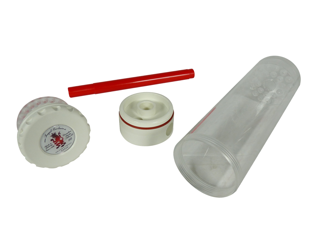 Dreambox - Patronen - Medienfilter Ø 80mm EINFACH 1.0 Liter Volumen SpaceSaver