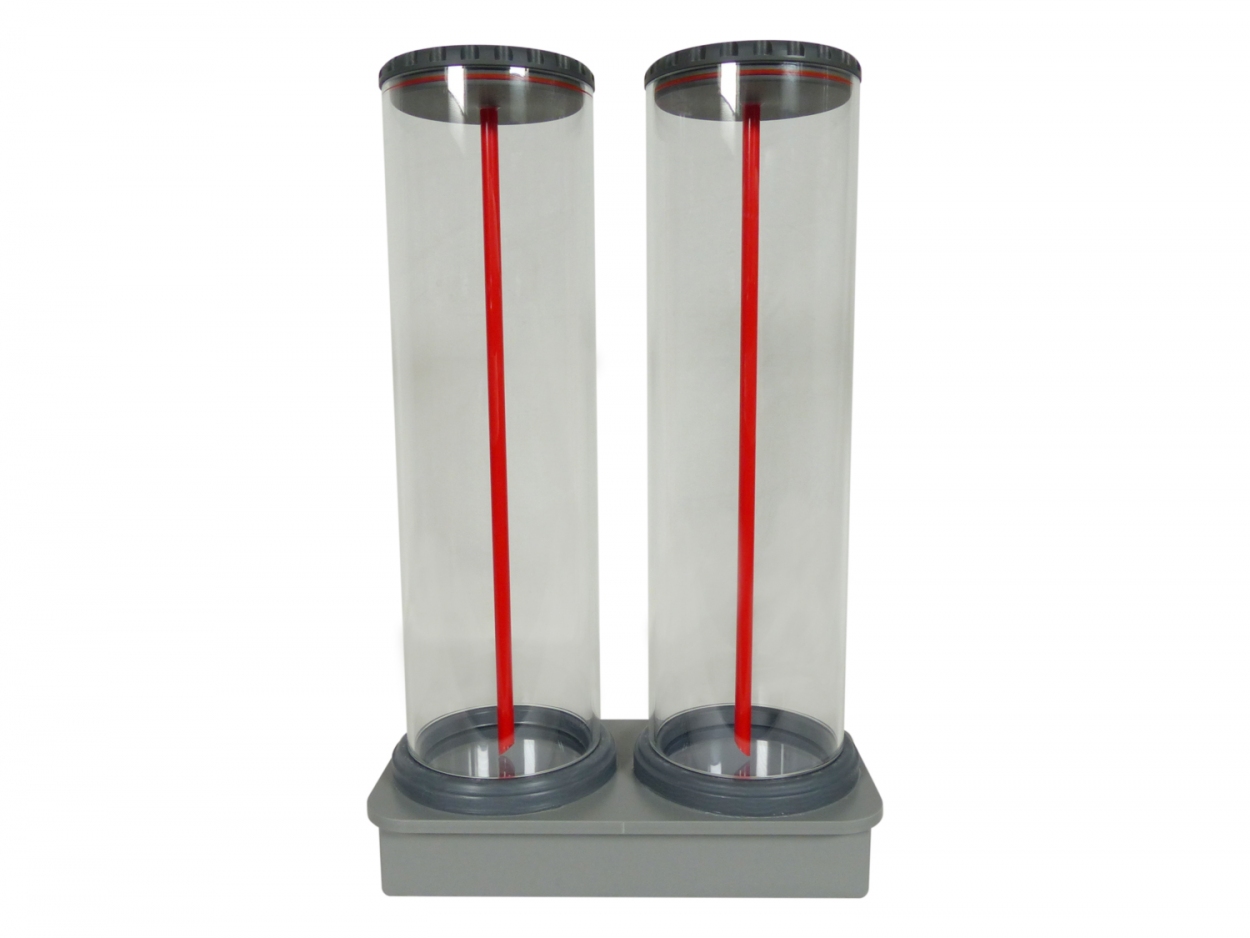 Dreambox - Dosierbehälter / Dosierstation 8 Liter Volumen - GRAU - Limited Edition