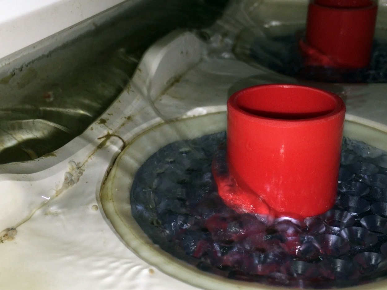 Dreambox-Silencer // Filtersocken-Einsatz