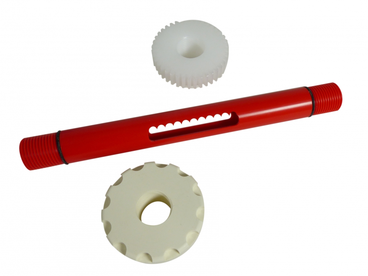 Aufrollhaspel / Haspel für benutzte Rolle für STEP Dreambox und AQUAPERFEKT Systeme