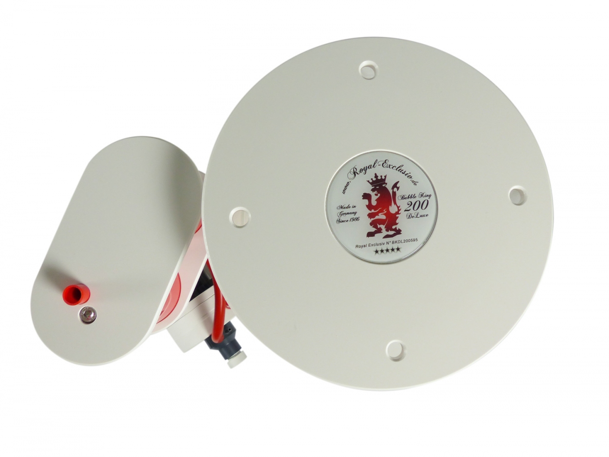 Bubble King® DeLuxe 200 LIGHT intern + BK DC 24V