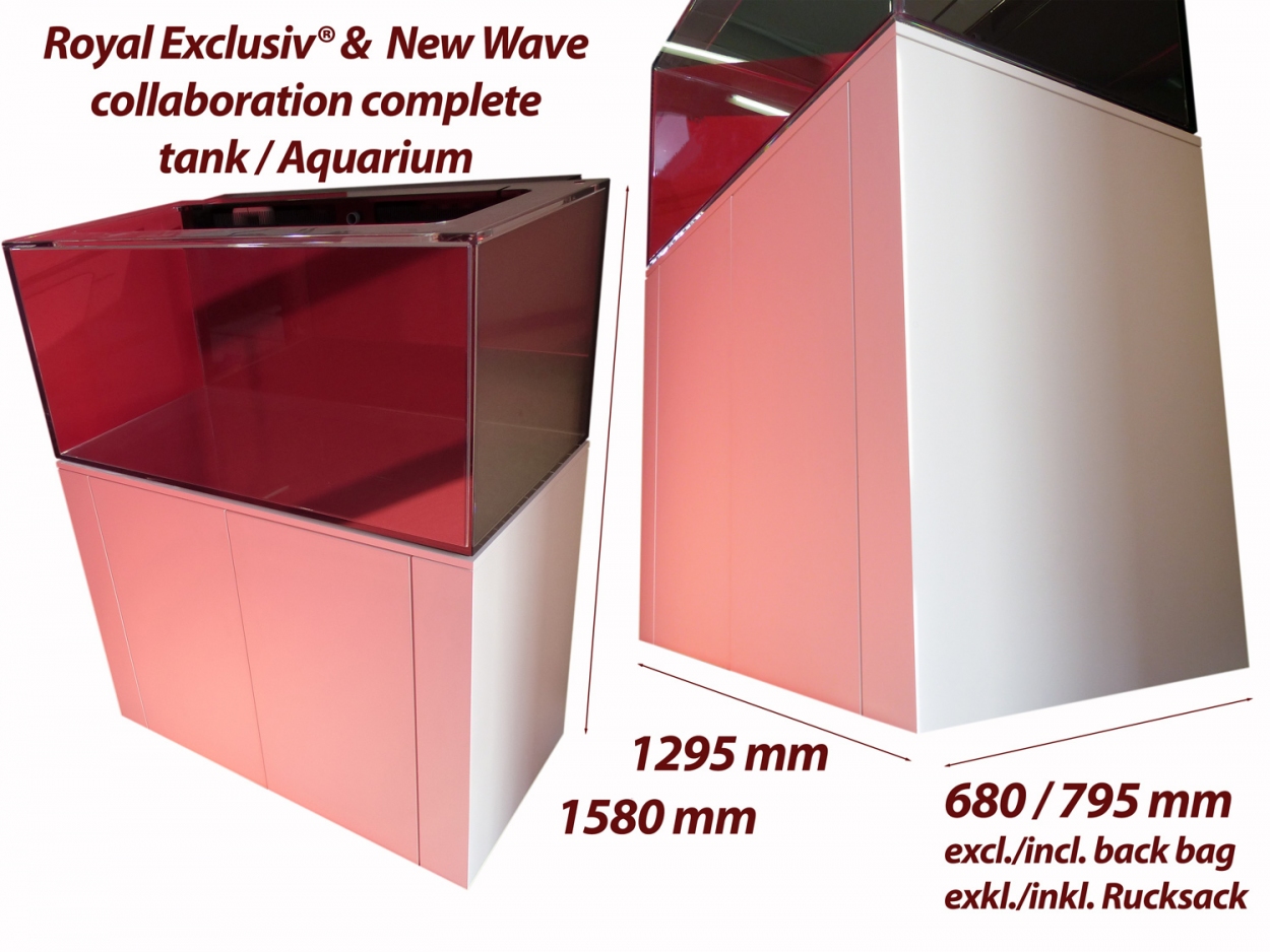 Royal Exclusiv® und New Wave Komplettsystem Gr. M mit Aquarium und Filter
