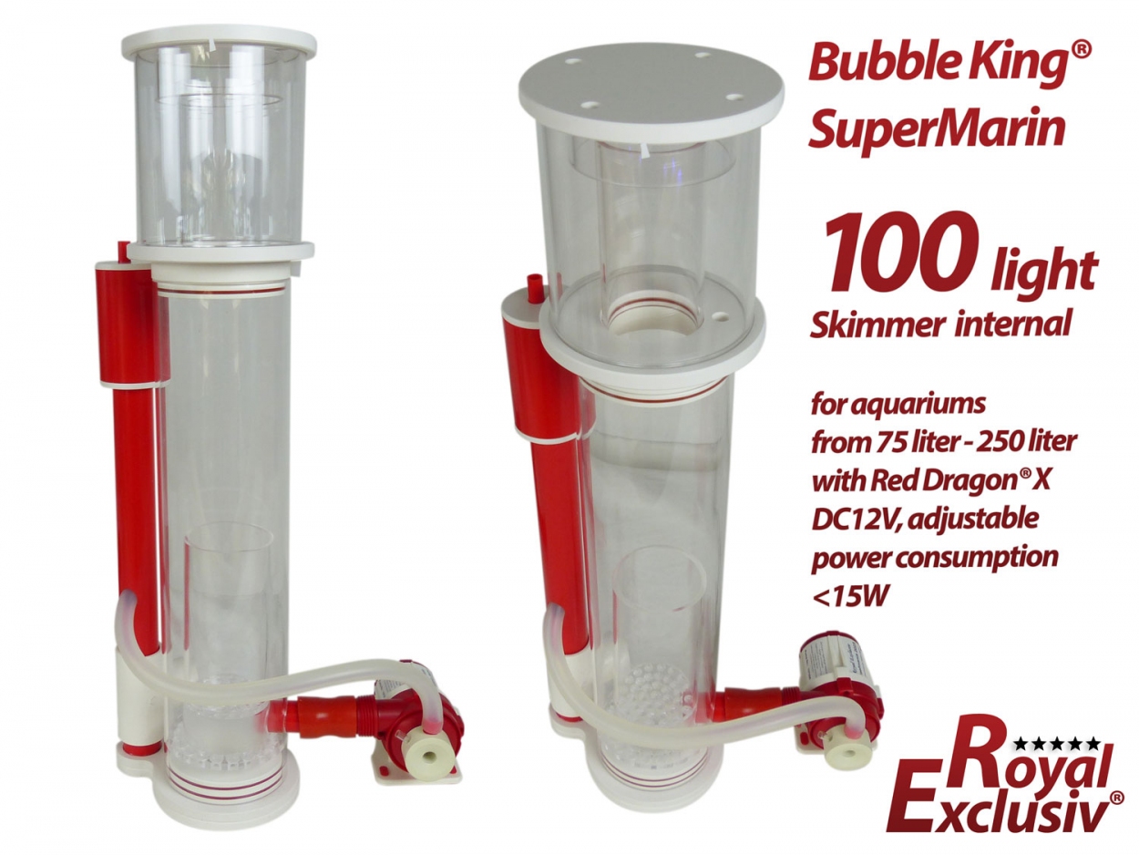 Bubble King® Supermarin 100 mit Red Dragon X DC 12V LIGHT