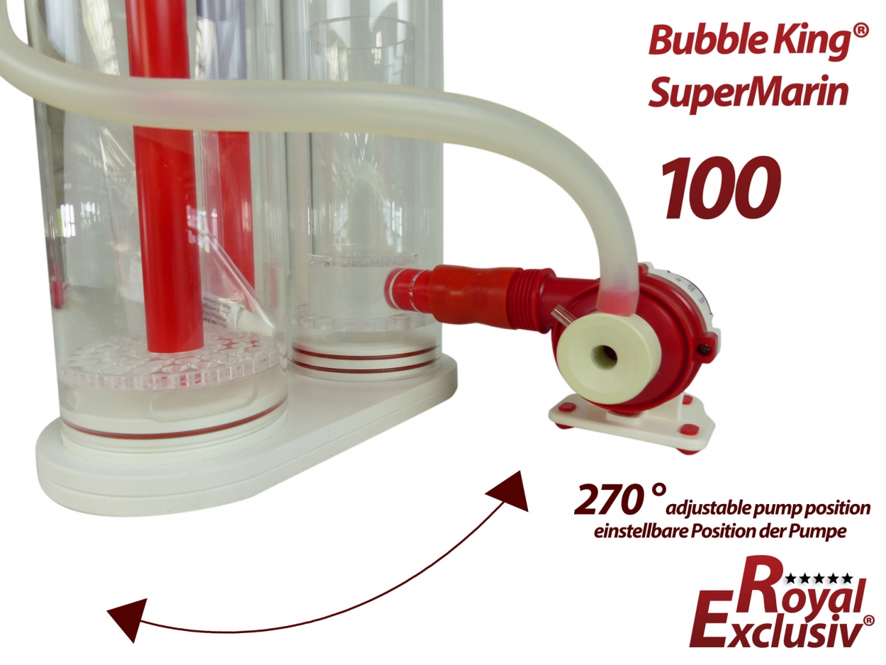 Bubble King® Supermarin 100 mit Red Dragon X DC 12V mit Entgasungskammer